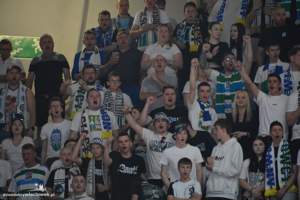 Kibice na trzecim meczu Anwil vs. King Szczecin