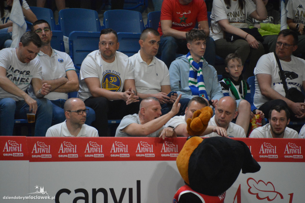 Kibice na trzecim meczu Anwil vs. King Szczecin