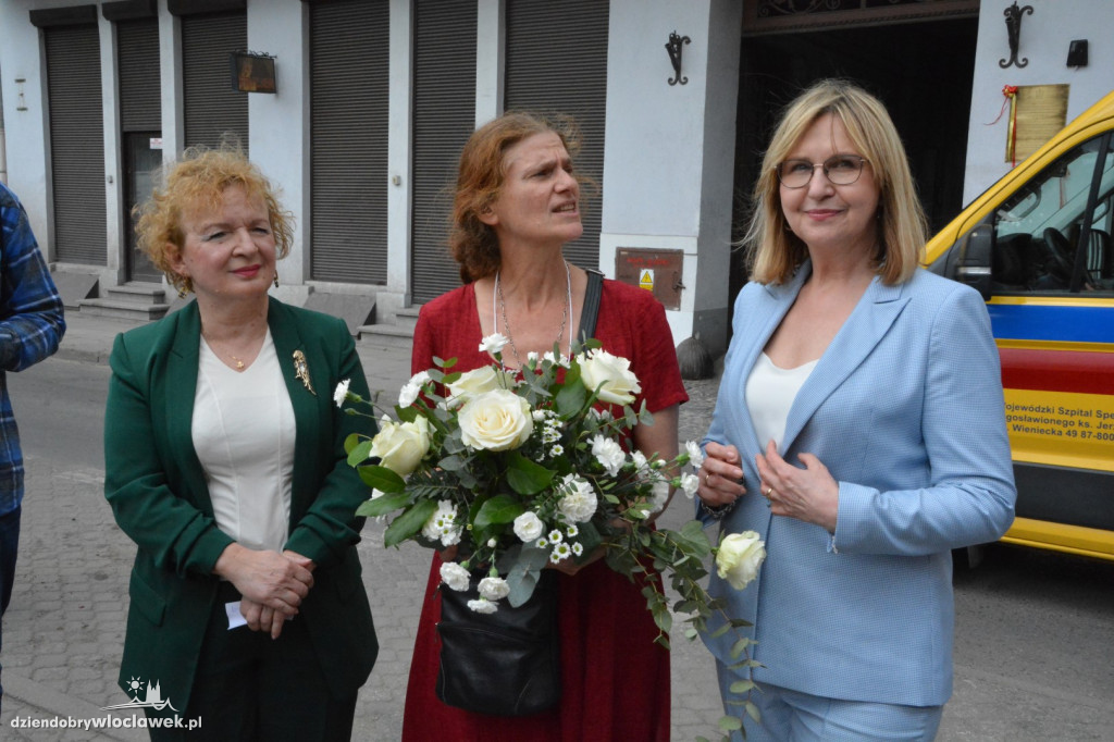 Odsłonięcie tablicy pamięci braci Harendorfów