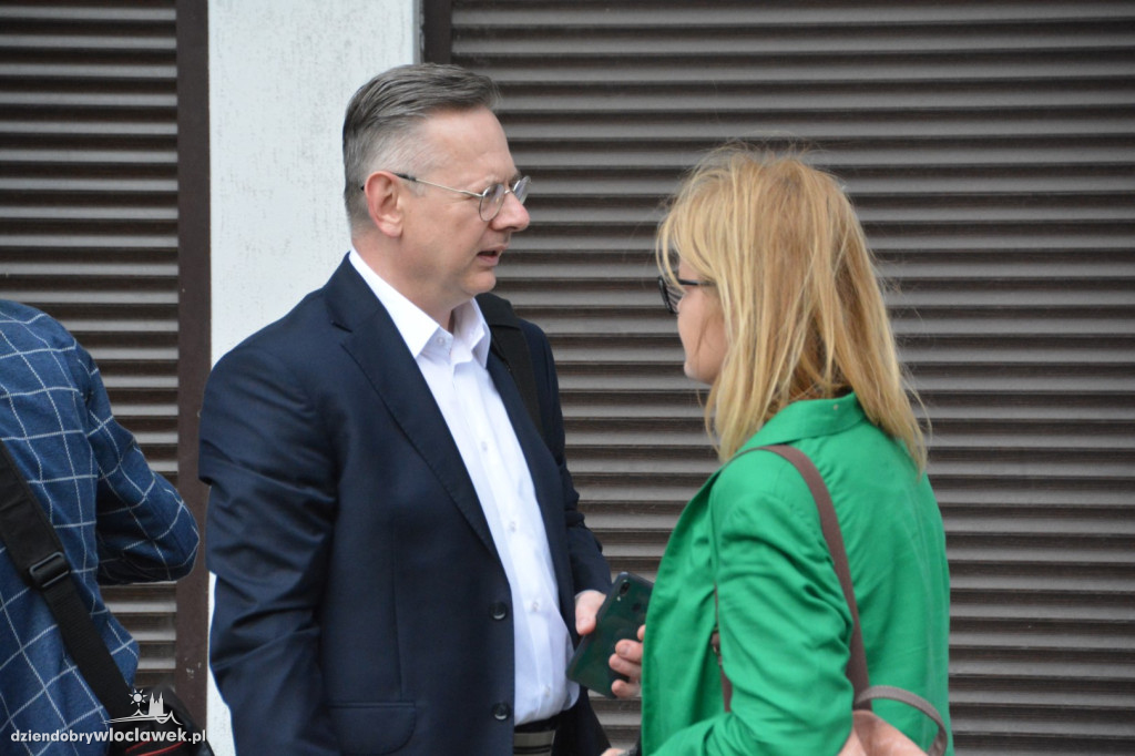 Odsłonięcie tablicy pamięci braci Harendorfów