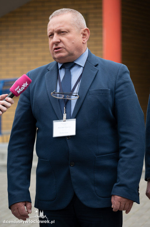 Briefing prasowy w Zespole Szkół Samochodowych