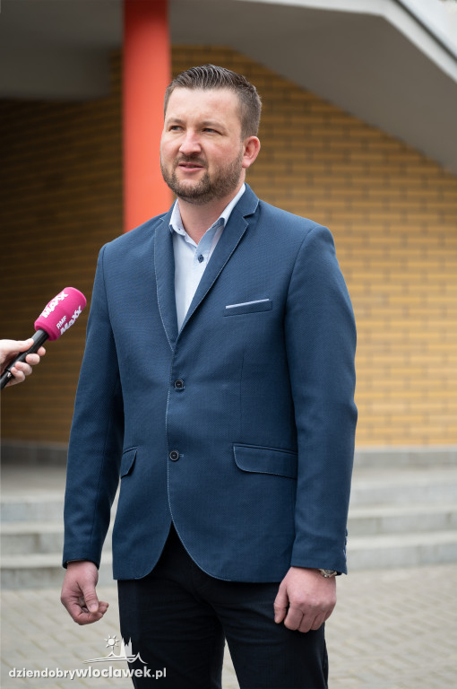 Briefing prasowy w Zespole Szkół Samochodowych