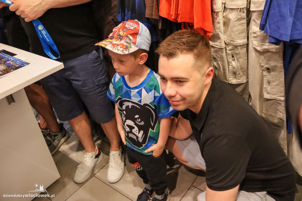 Spotkanie z koszykarzami Anwilu Włocławek
