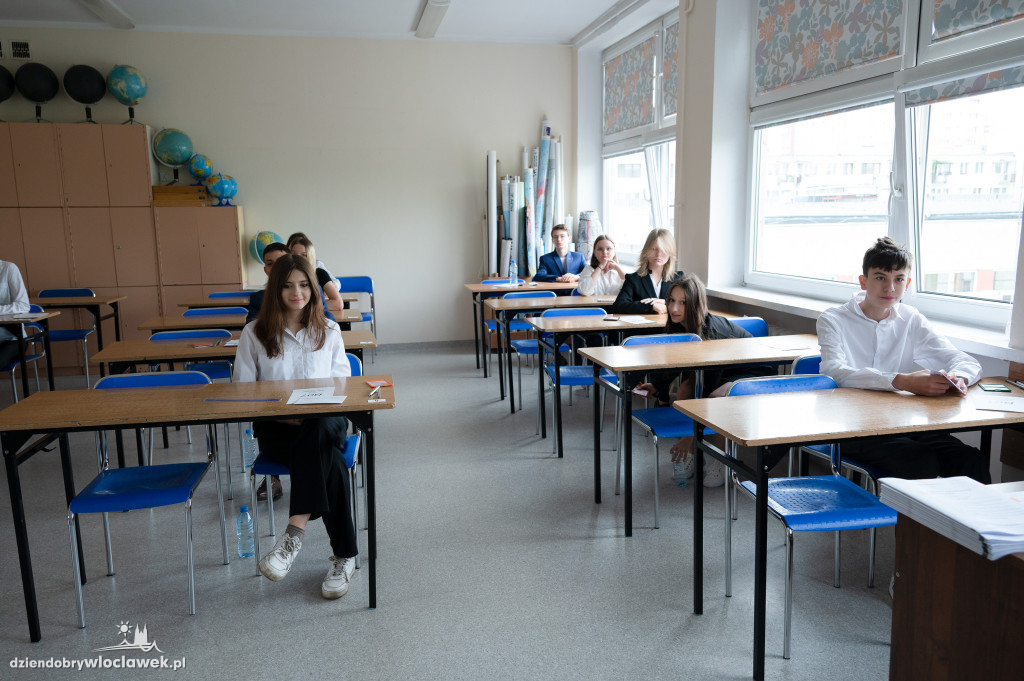 Egzamin ósmoklasisty SP nr 2 we Włocławku