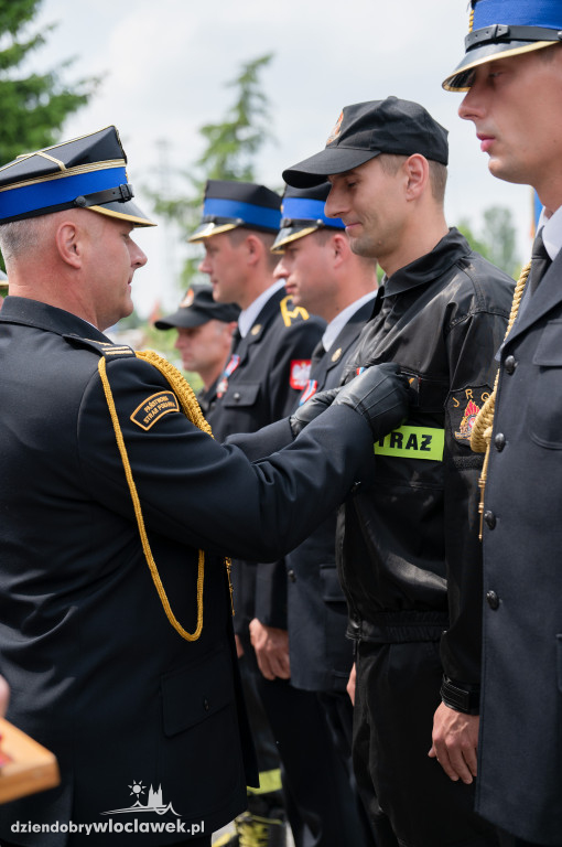 Awanse i odznaczenia dla strażaków z Włocławka (FOTO)