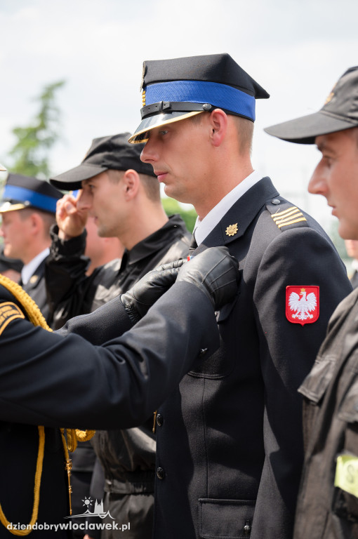 Awanse i odznaczenia dla strażaków z Włocławka (FOTO)