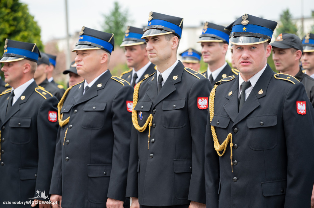 Awanse i odznaczenia dla strażaków z Włocławka (FOTO)
