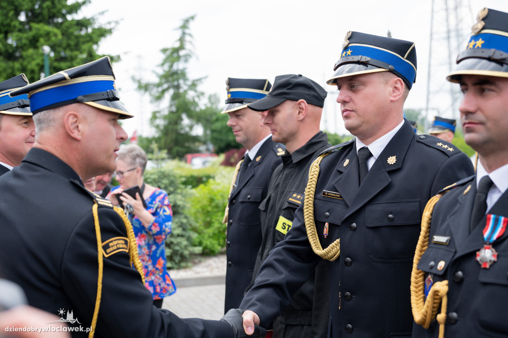 Awanse i odznaczenia dla strażaków z Włocławka (FOTO)