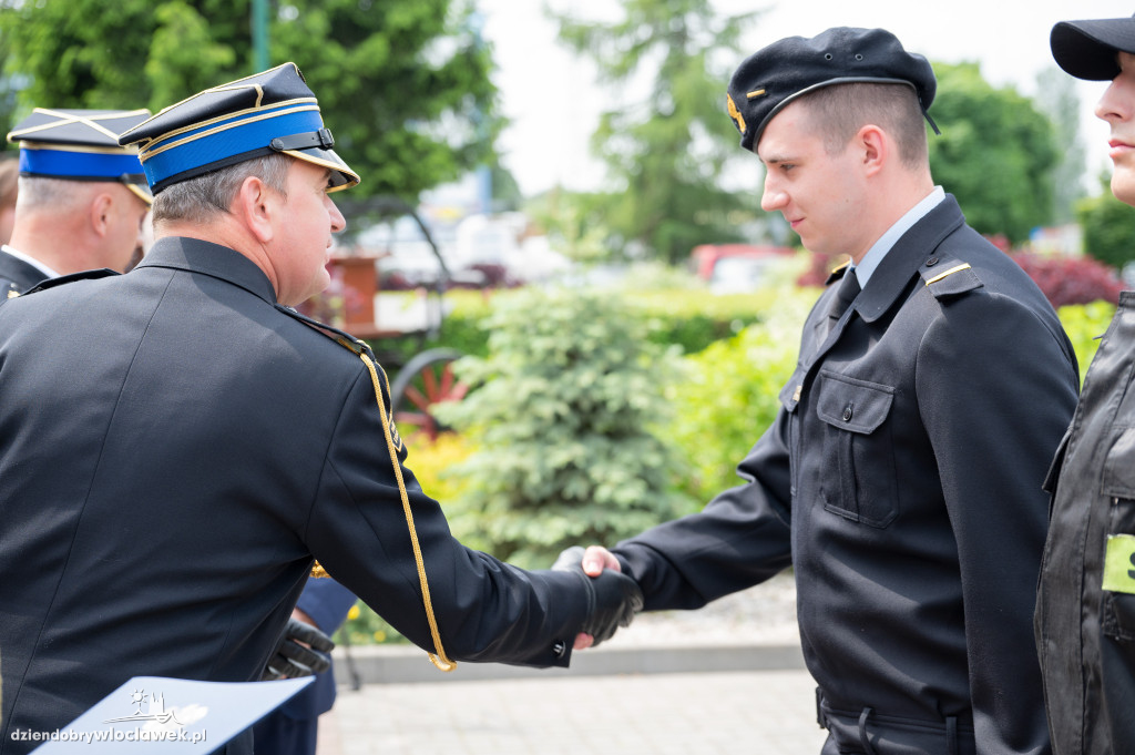 Awanse i odznaczenia dla strażaków z Włocławka (FOTO)
