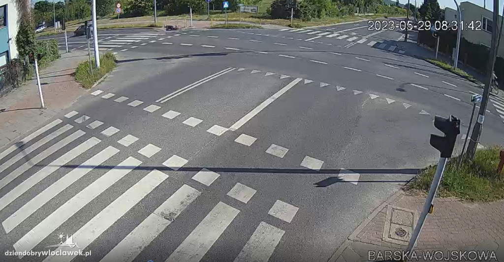 Miejskie kamery namierzyły sprawcę kolizji