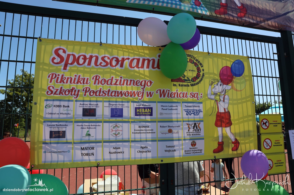Piknik Rodzinny w SP w Wieńcu
