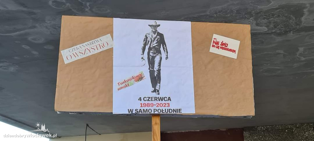 Włocławianie na marszu w Warszawie