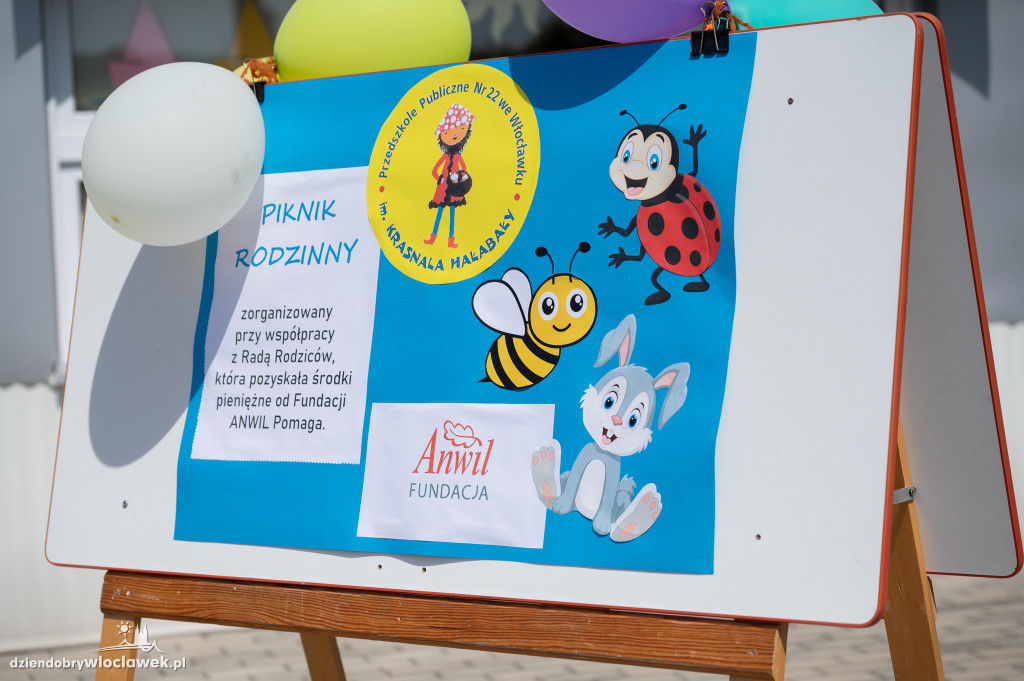 Piknik rodzinny w Przedszkolu nr 22