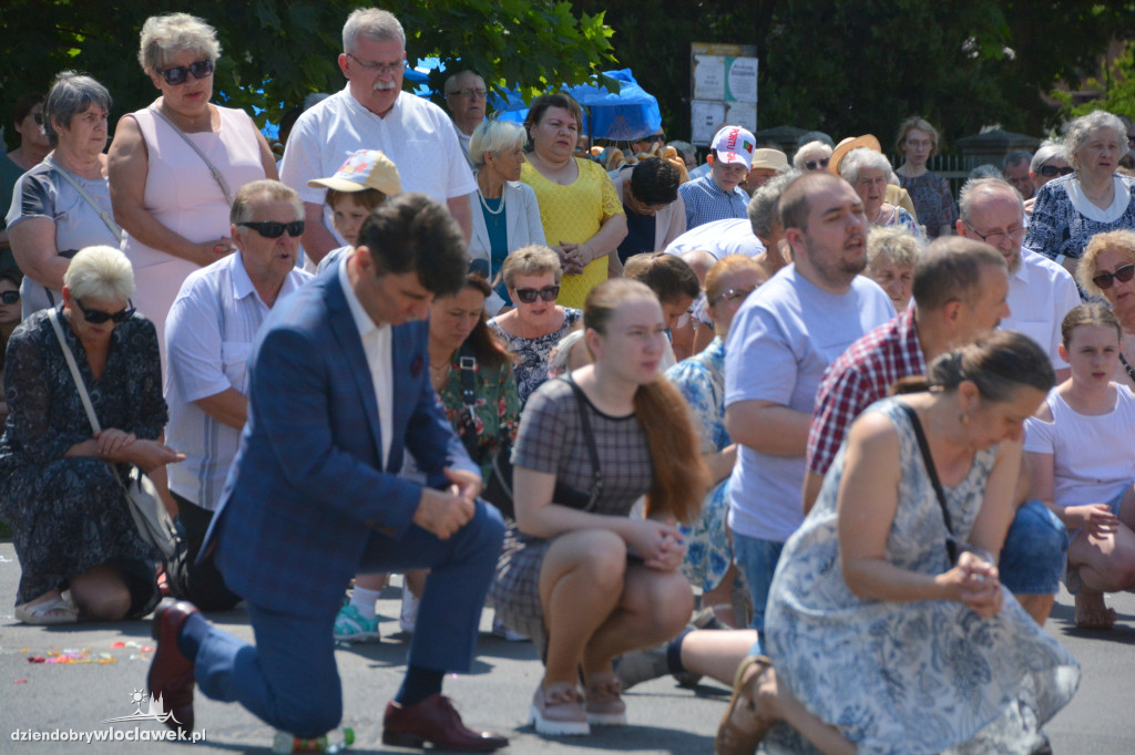 Procesja Bożego Ciała w parafii Św. Stanisława BM