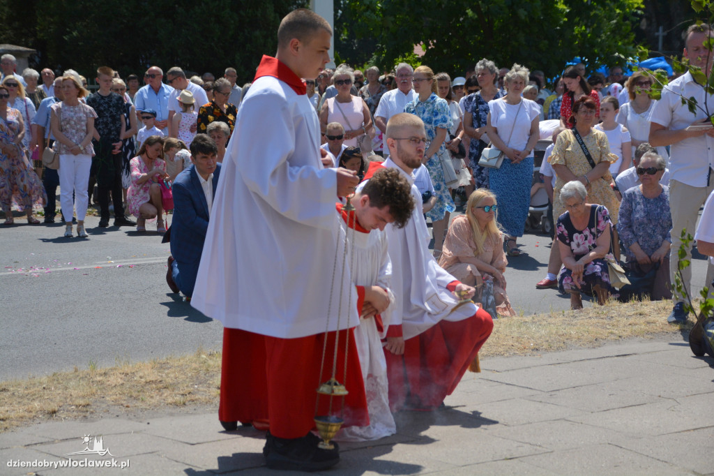 Procesja Bożego Ciała w parafii Św. Stanisława BM