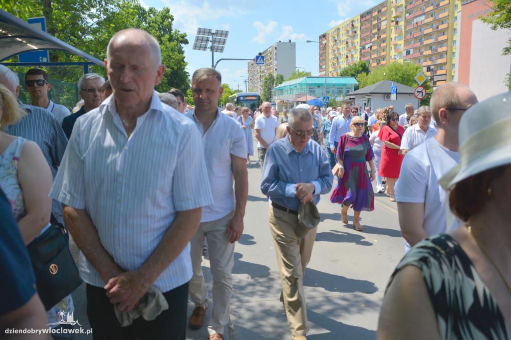 Procesja Bożego Ciała w parafii Św. Stanisława BM