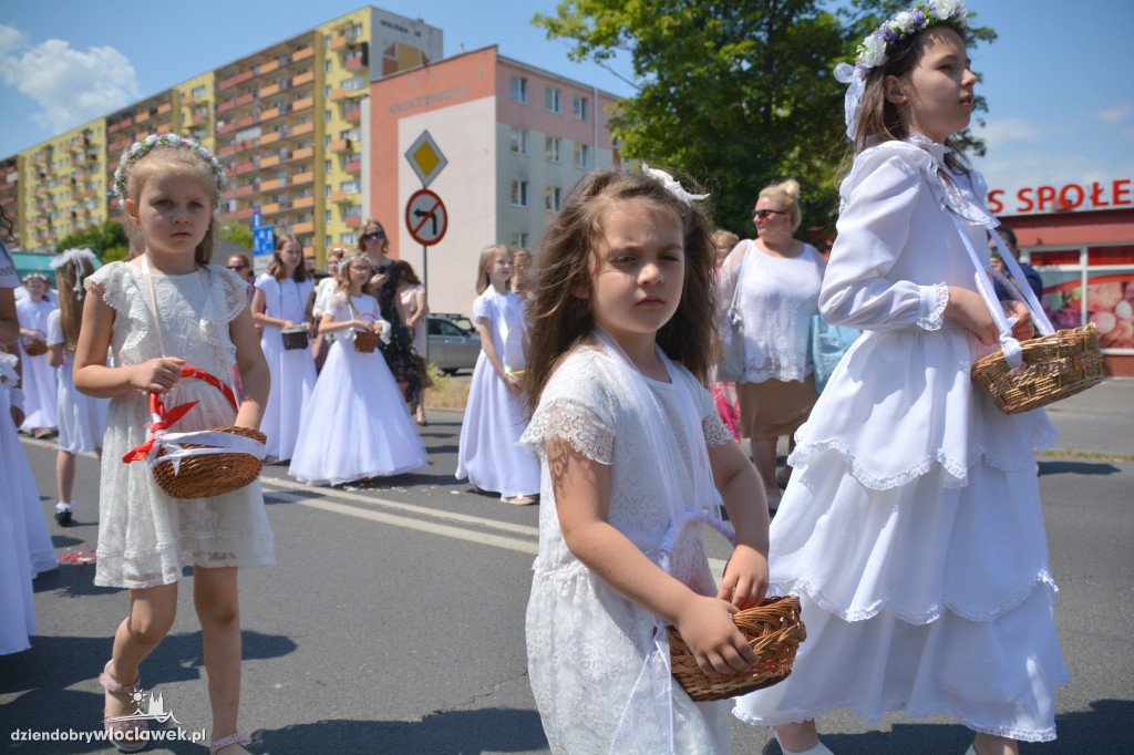 Procesja Bożego Ciała w parafii Św. Stanisława BM