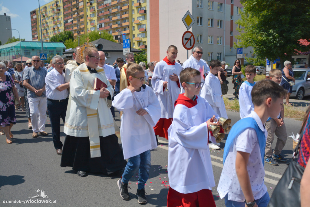 Procesja Bożego Ciała w parafii Św. Stanisława BM