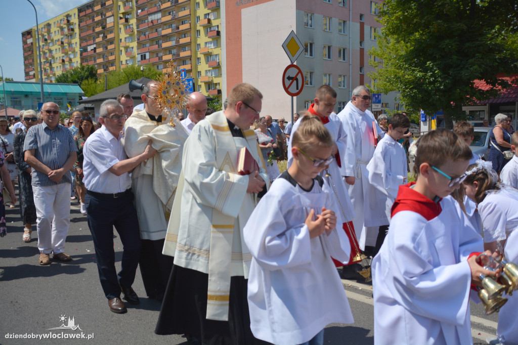 Procesja Bożego Ciała w parafii Św. Stanisława BM