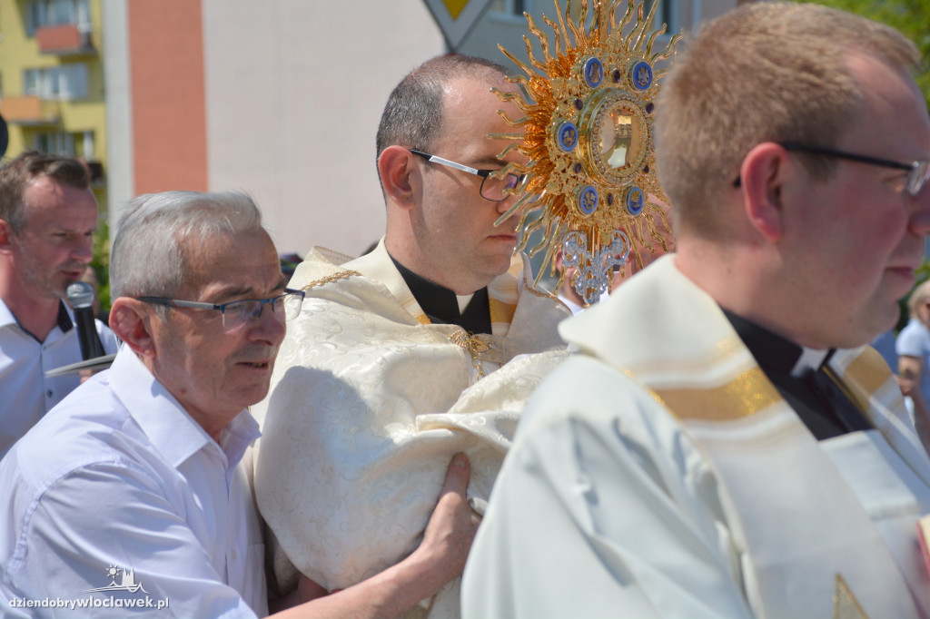 Procesja Bożego Ciała w parafii Św. Stanisława BM