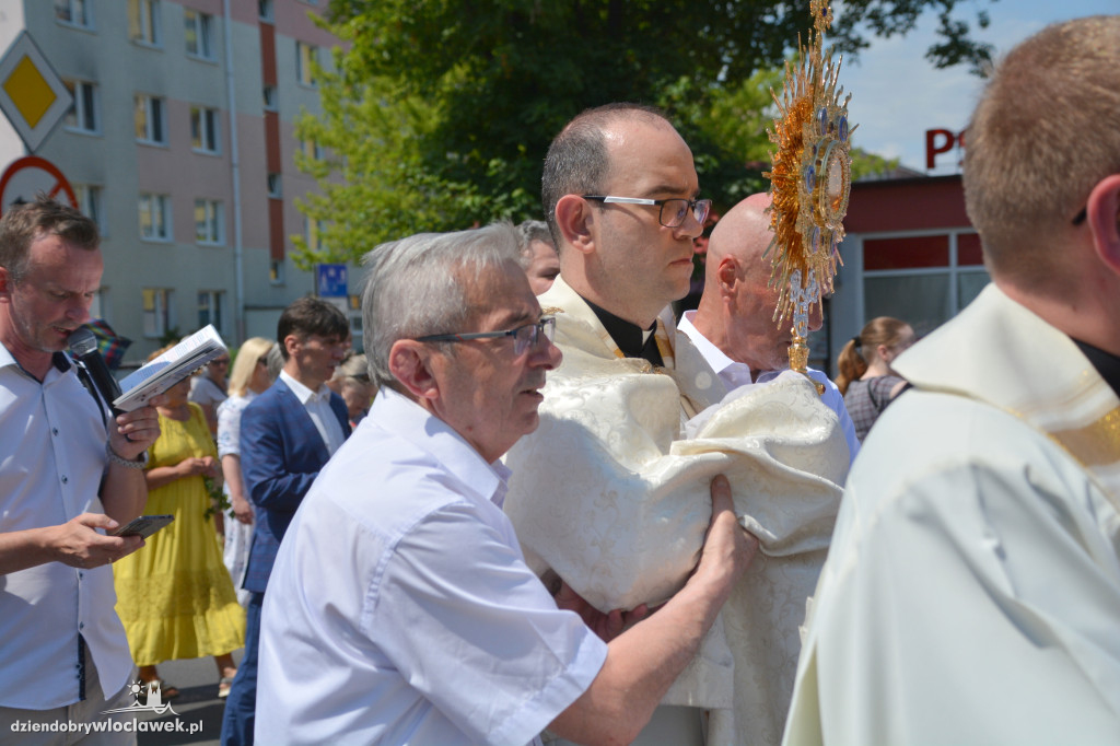 Procesja Bożego Ciała w parafii Św. Stanisława BM