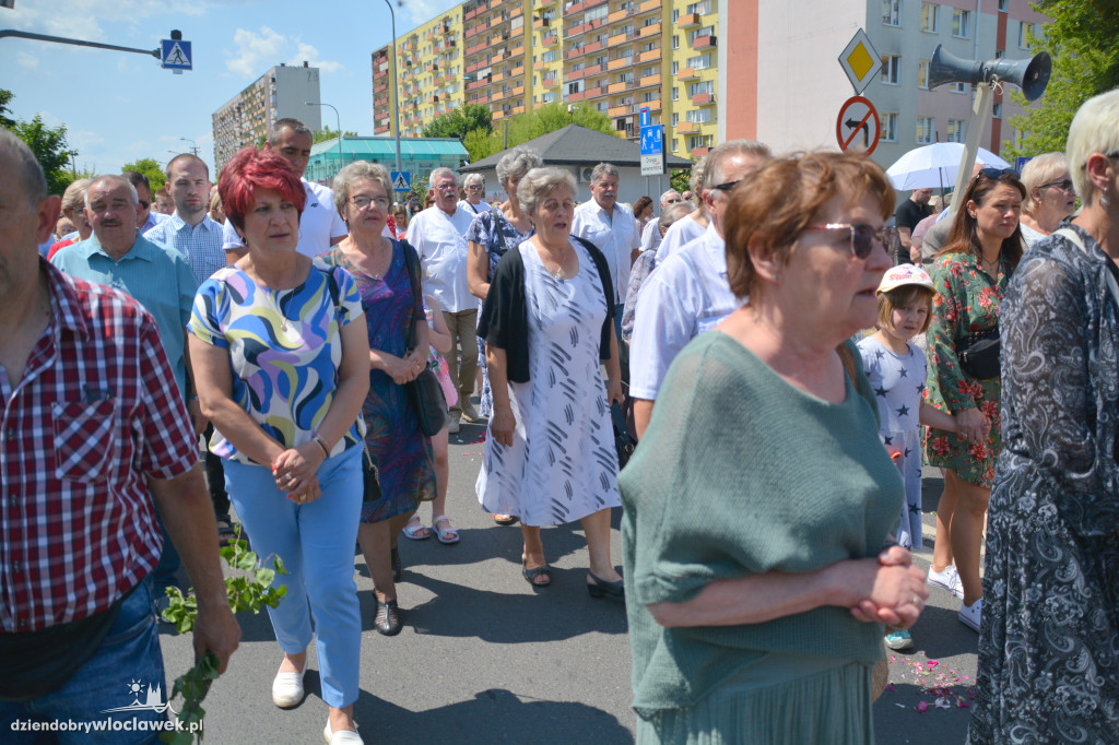 Procesja Bożego Ciała w parafii Św. Stanisława BM