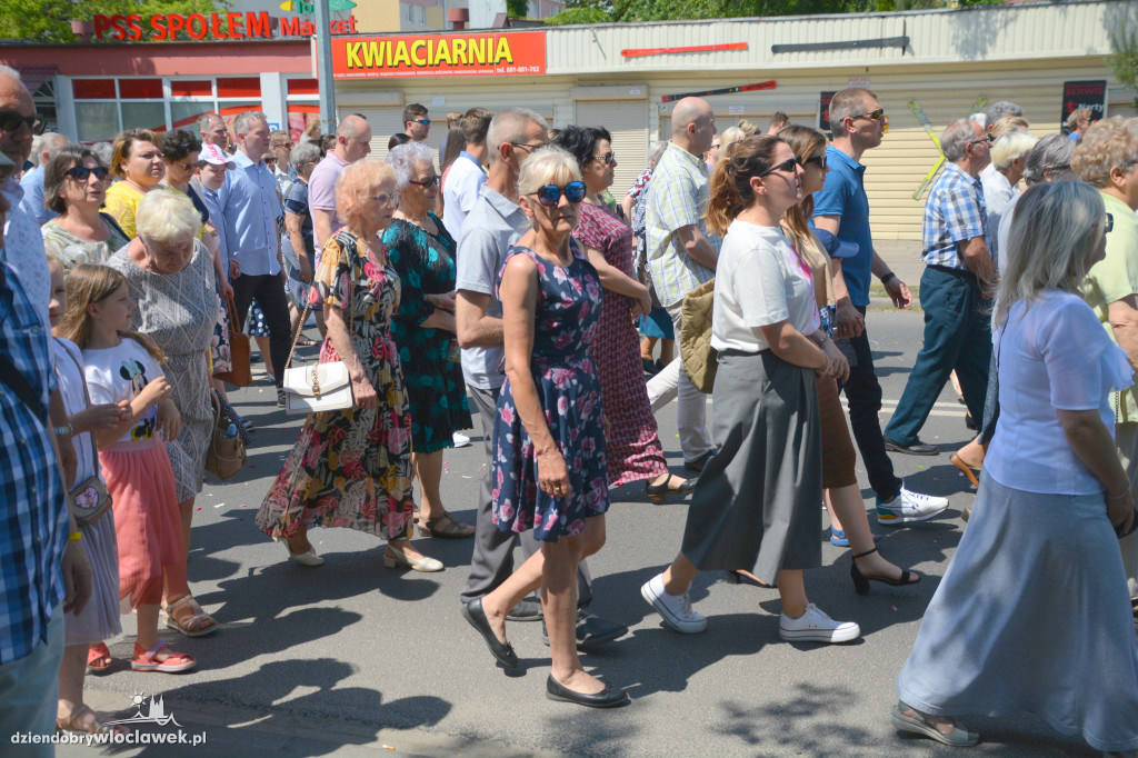 Procesja Bożego Ciała w parafii Św. Stanisława BM