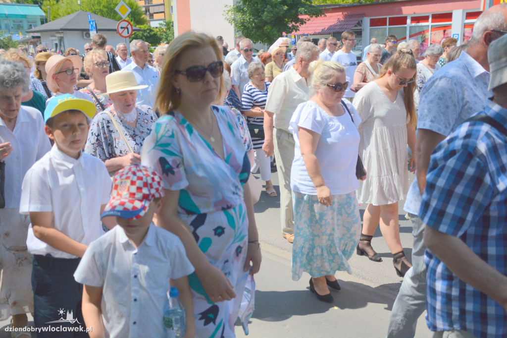 Procesja Bożego Ciała w parafii Św. Stanisława BM