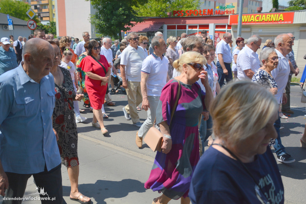 Procesja Bożego Ciała w parafii Św. Stanisława BM