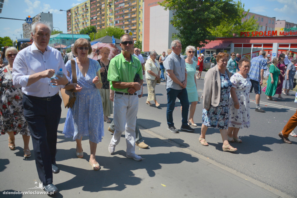 Procesja Bożego Ciała w parafii Św. Stanisława BM