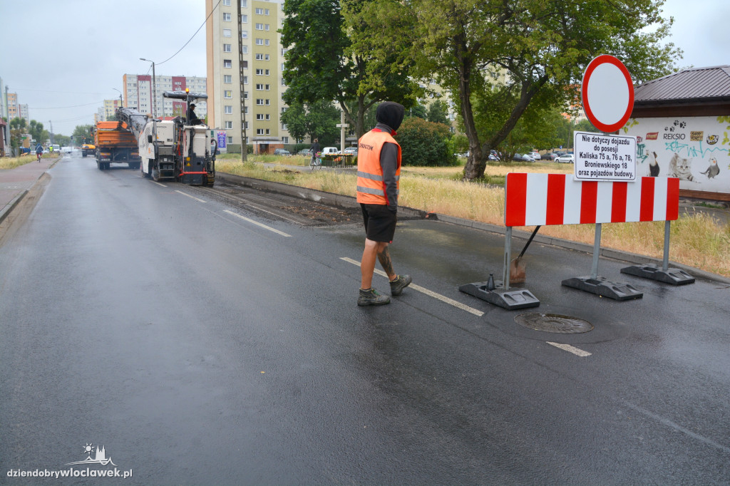 Budują średnicówkę. Fragment Kaliskiej znika