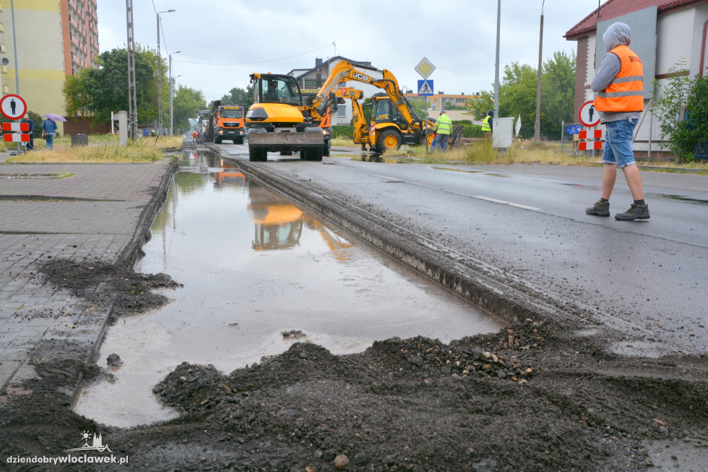 Budują średnicówkę. Fragment Kaliskiej znika
