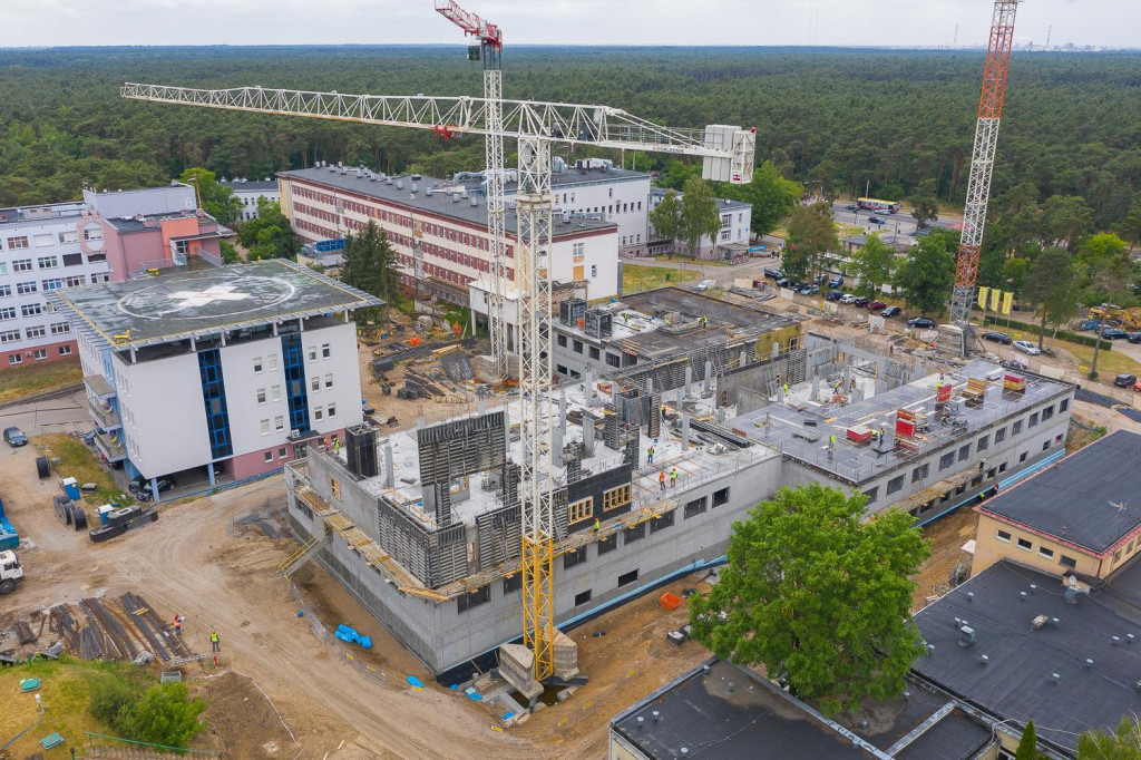Rozbudowa szpitala we Włocławku