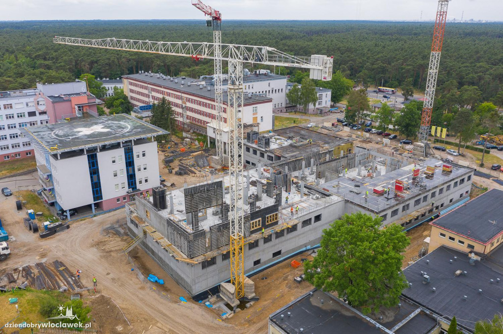 Rozbudowa szpitala we Włocławku