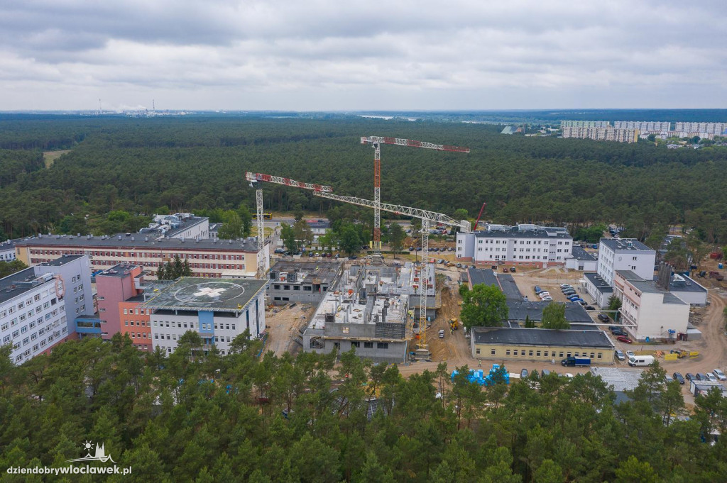 Rozbudowa szpitala we Włocławku