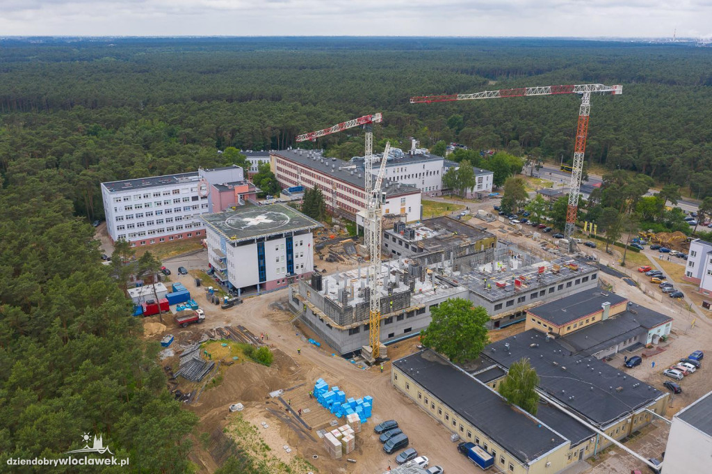 Rozbudowa szpitala we Włocławku