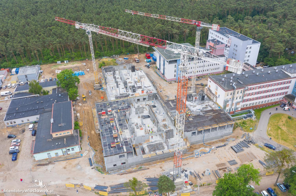 Rozbudowa szpitala we Włocławku