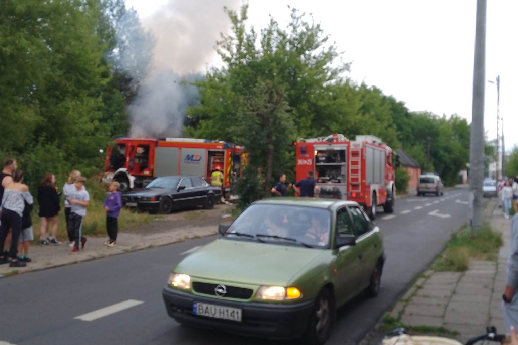 Pożar na Chłodnej