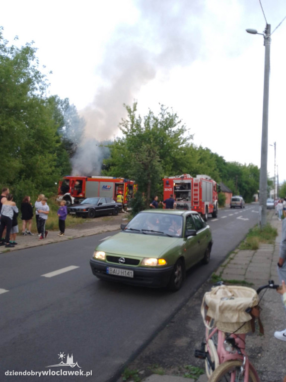 Pożar na Chłodnej