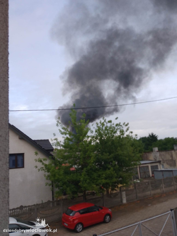 Pożar na Chłodnej