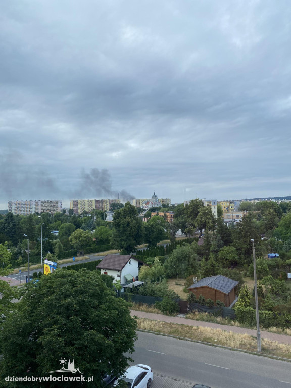 Pożar na Chłodnej