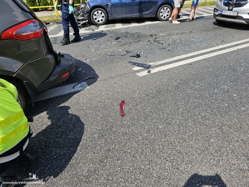 Wypadek na DK 91