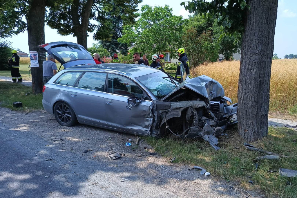 Wypadek w Brzeziu