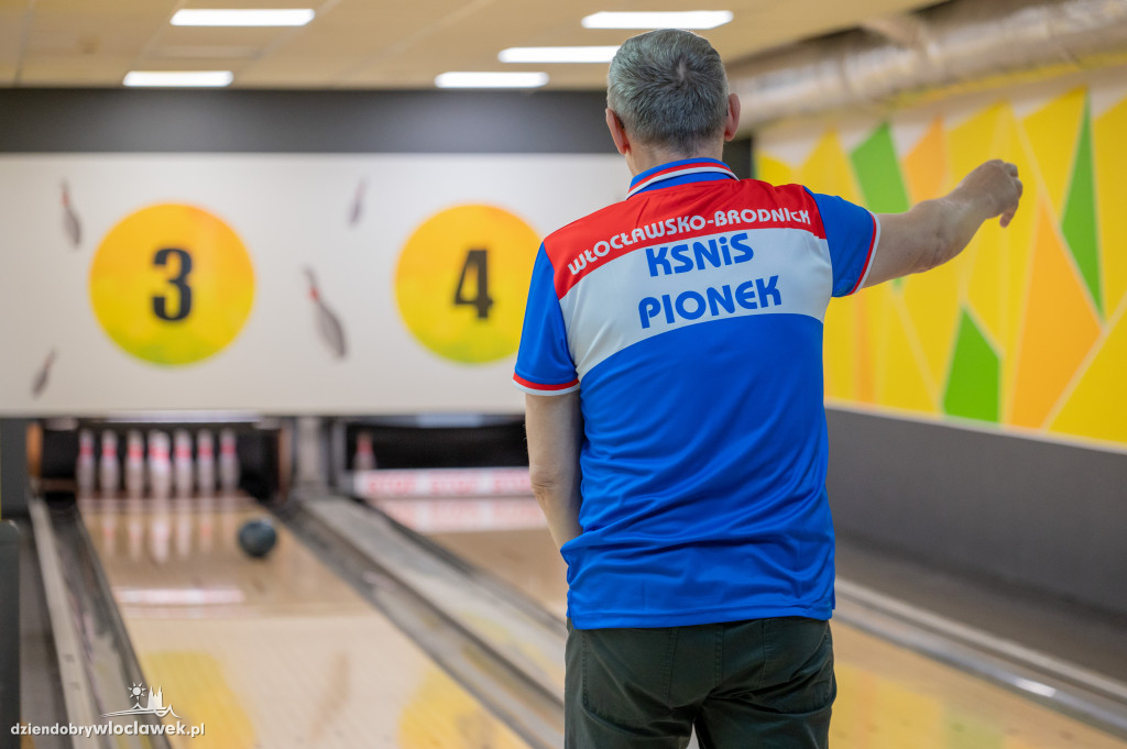 Niewidomi sportowcy we włocławskiej kręgielni