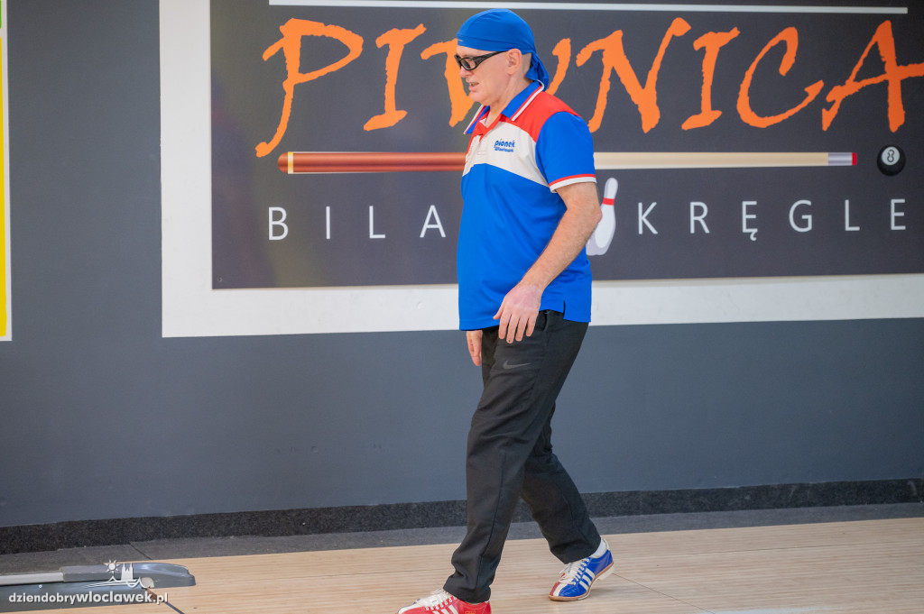 Niewidomi sportowcy we włocławskiej kręgielni