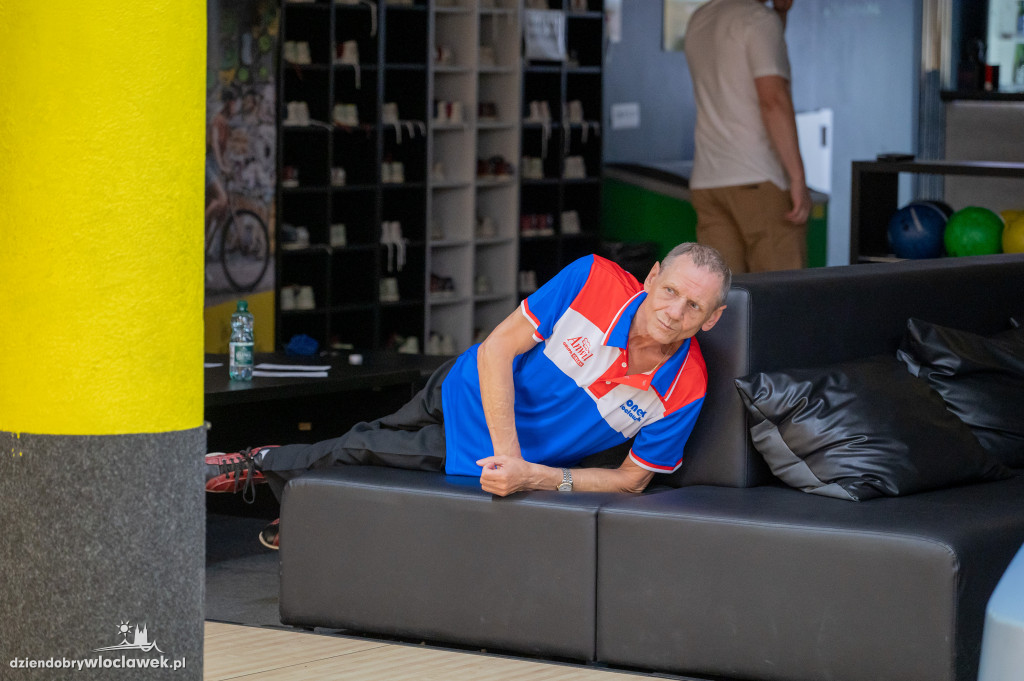 Niewidomi sportowcy we włocławskiej kręgielni