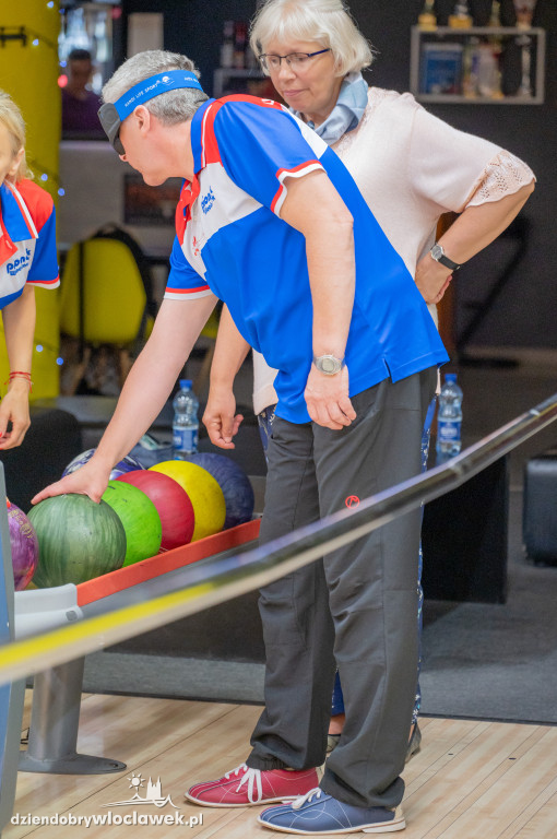 Niewidomi sportowcy we włocławskiej kręgielni