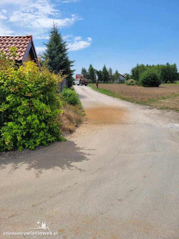 Wyciek gazu w miejscowości Kąty