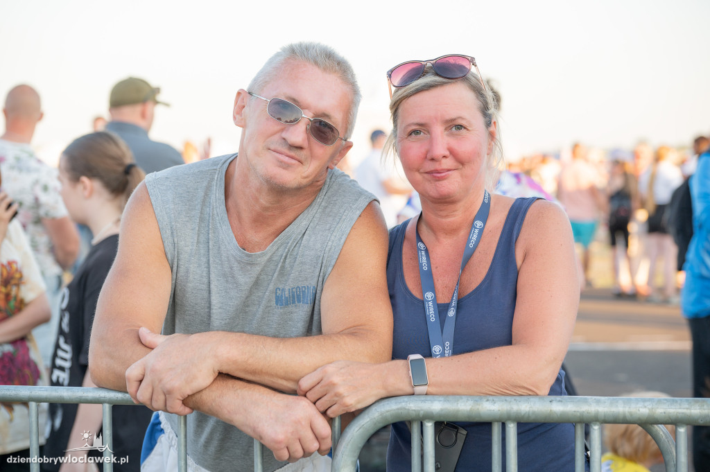 Koncert Alicji Deickiej na lotnisku w Kruszynie