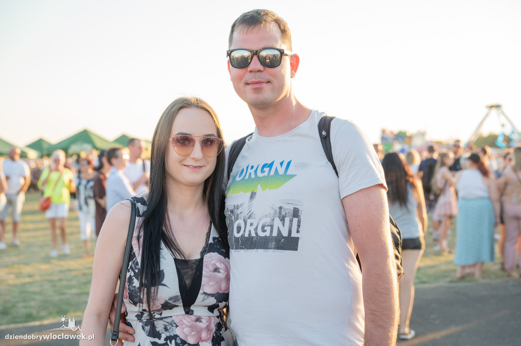 Koncert Alicji Deickiej na lotnisku w Kruszynie